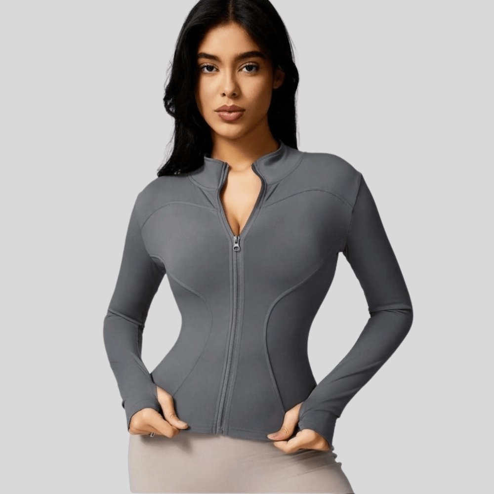 Slim Breathable Full Zip Jacket