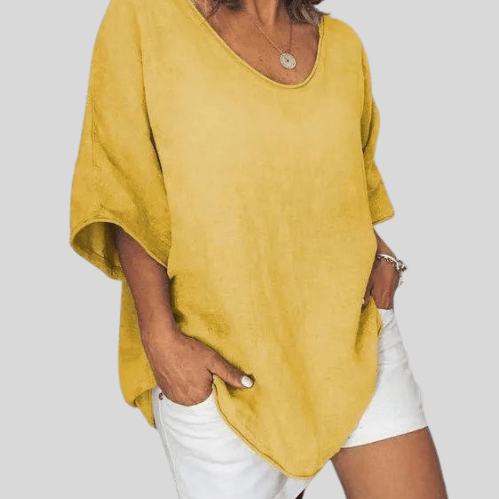 Casual Round Neck Short Sleeve T-Shirt