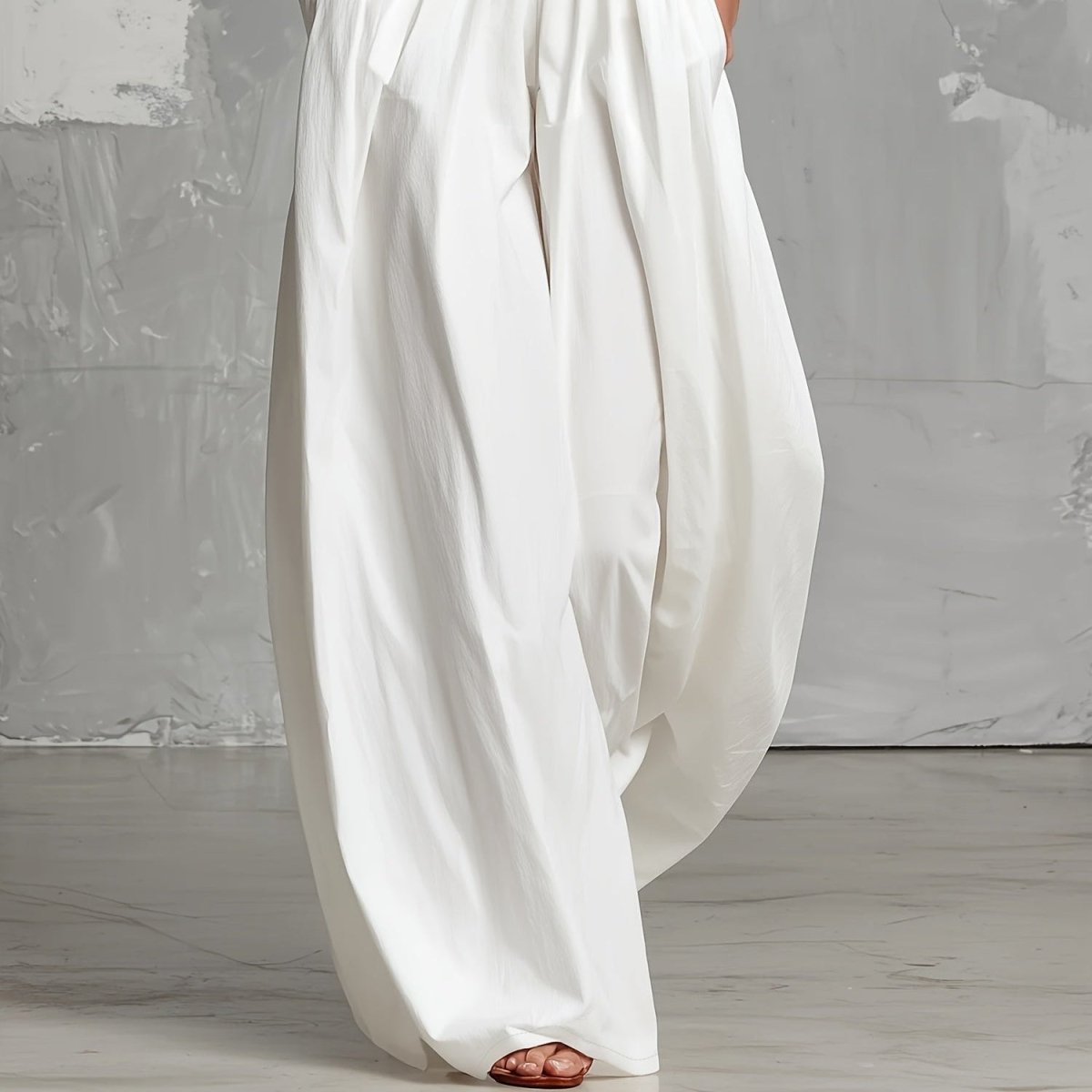 Backless Belted Tank Jumpsuits