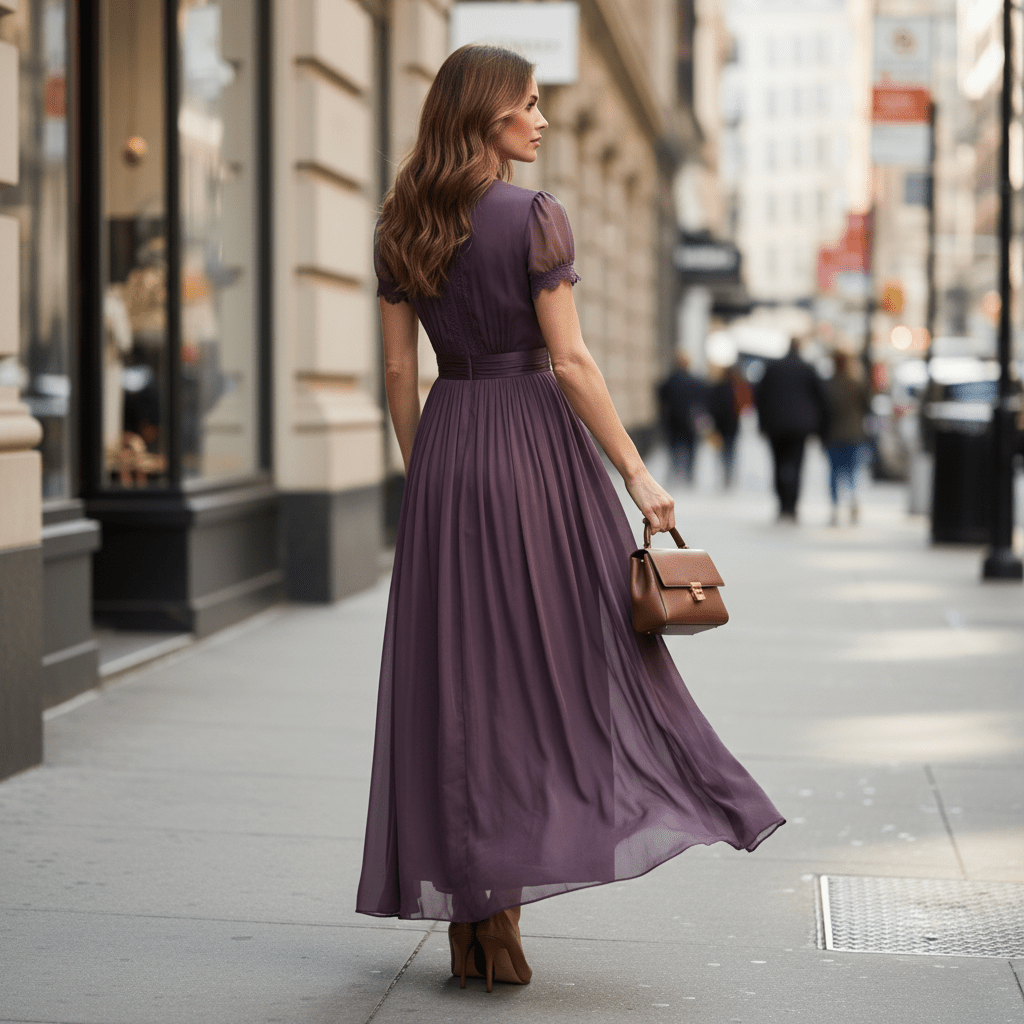 Effortless Keyhole Maxi Dress