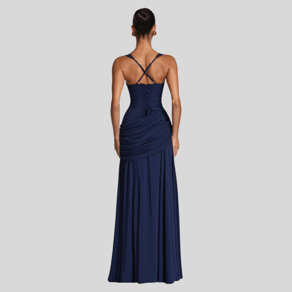 Anmutiges Maxiabendkleid für Feierlichkeiten