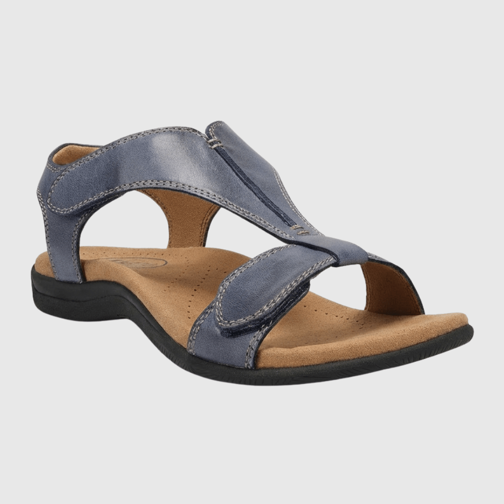 Sandalias ortopédicas para caminar con tira en T y comodidad