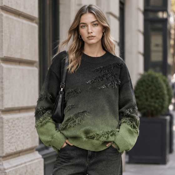 Gradient Crewneck Sweater