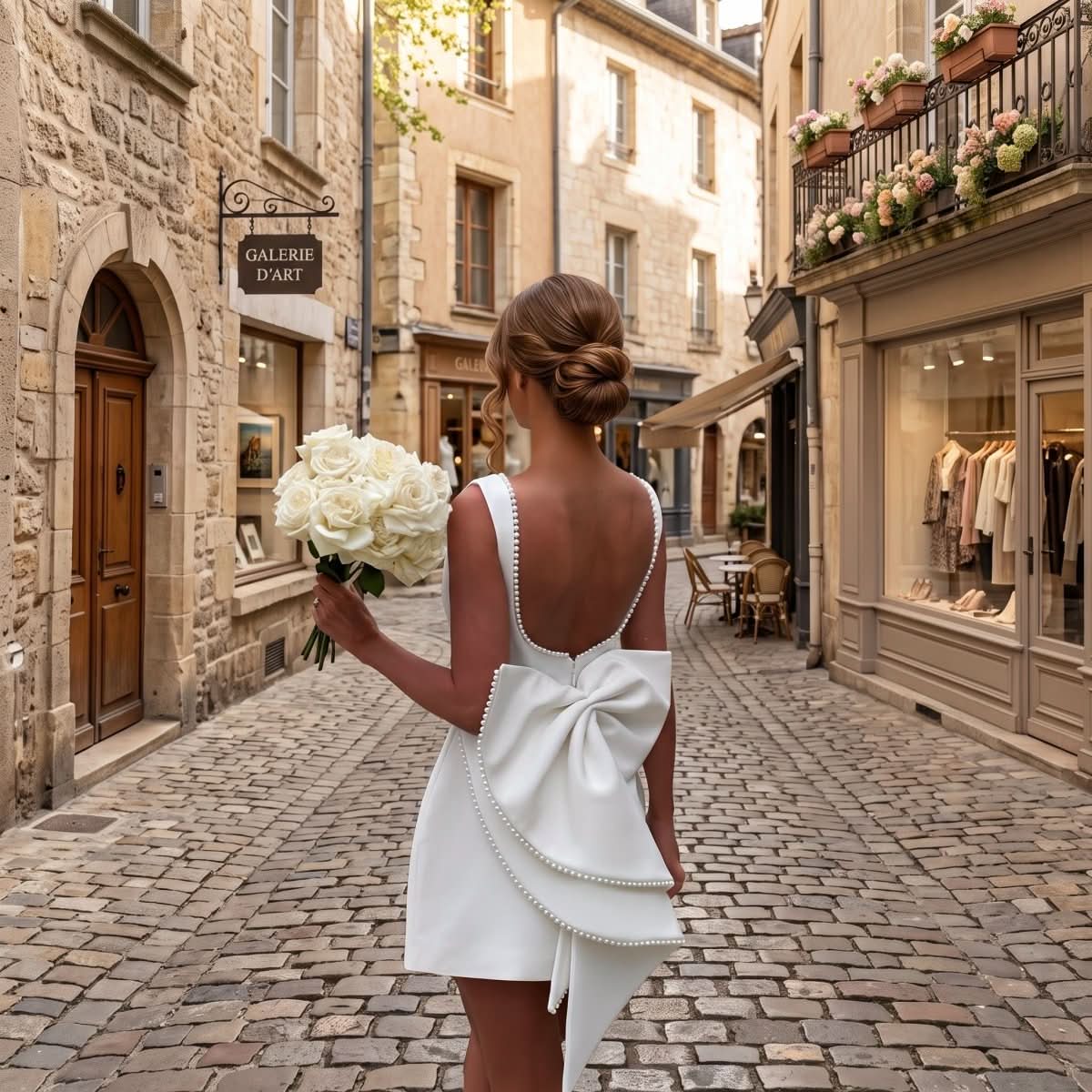 Sleeveless Decorative Neckline Mini Dress