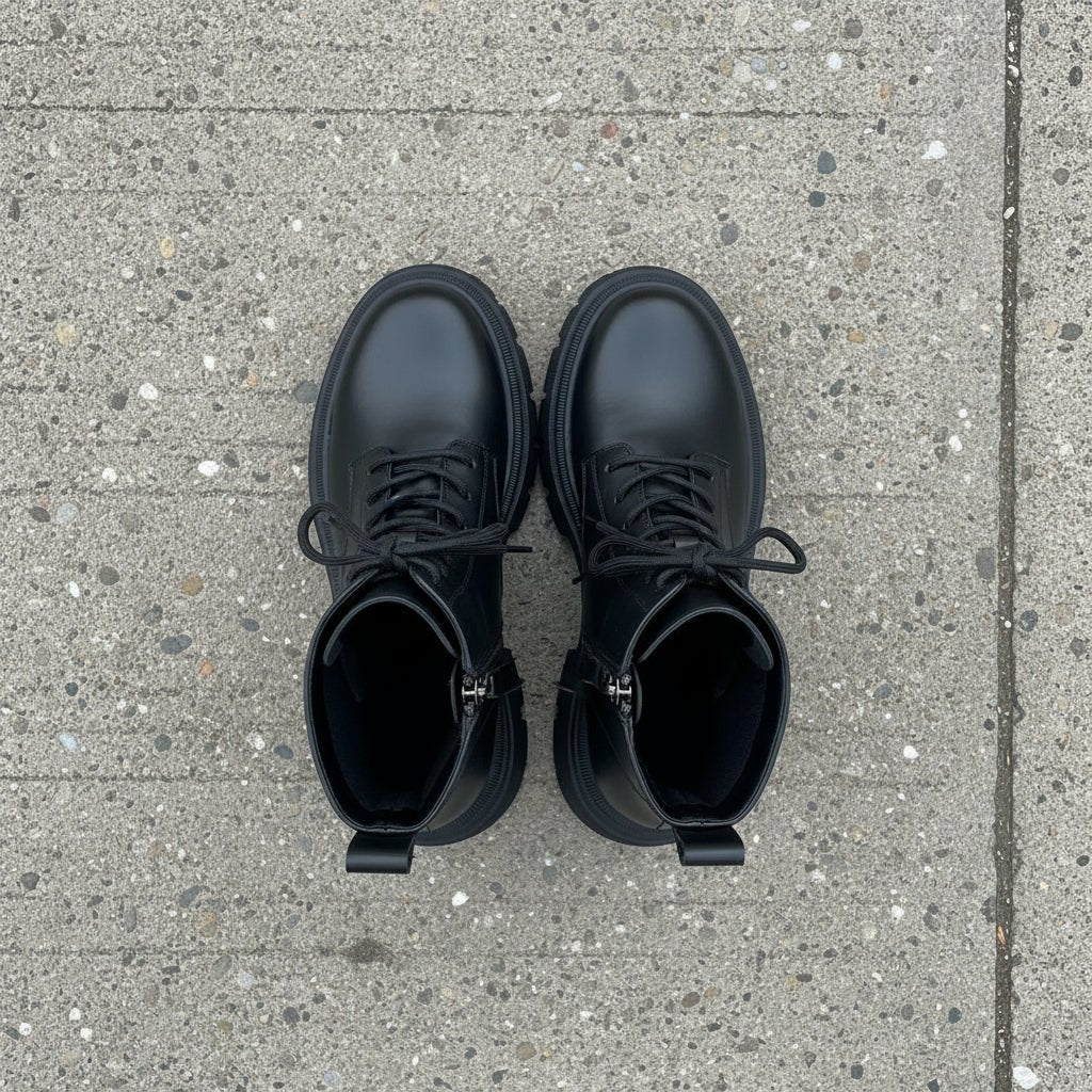Street Ready Lace-Up Winter Boots