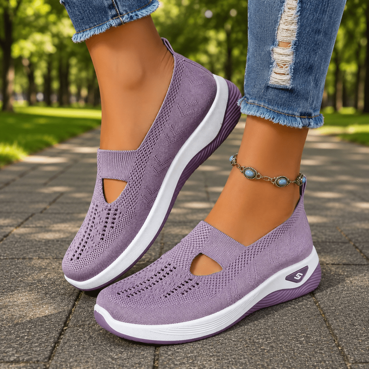 Lightweight Orthopedic Shoes with Comfortable Anti-Slip Sole