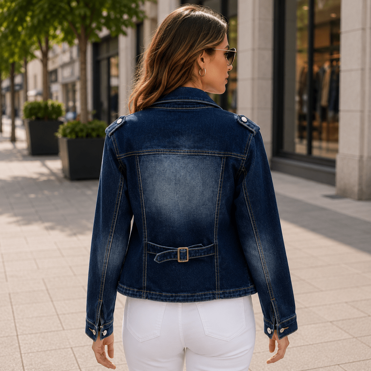 Chaqueta clásica de inspiración vintage para uso diario