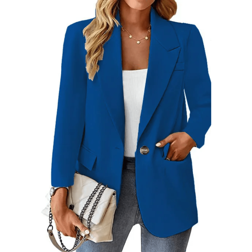Sleek Blazer Single Button