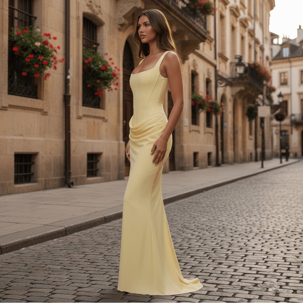 Flowing Maxi Dress for Evenings