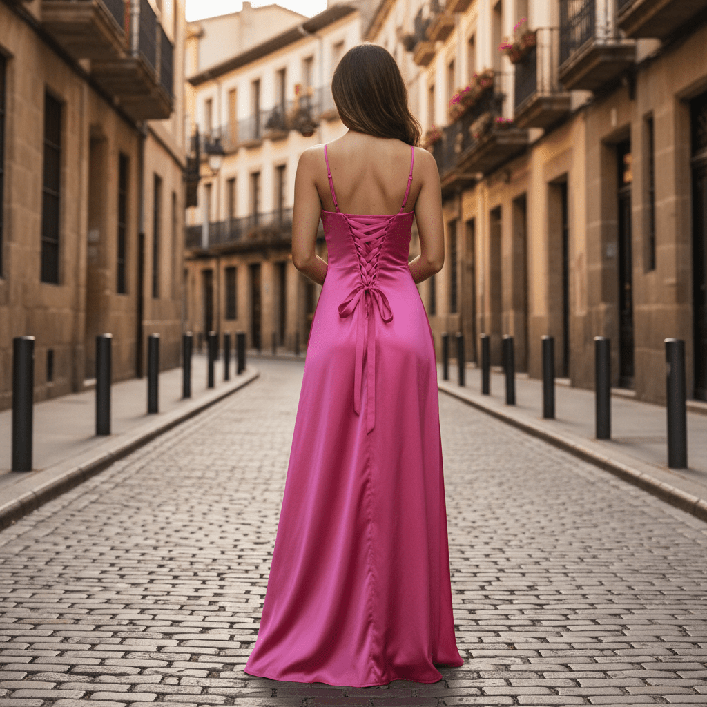 Slim Fit Maxi Dress for Evenings