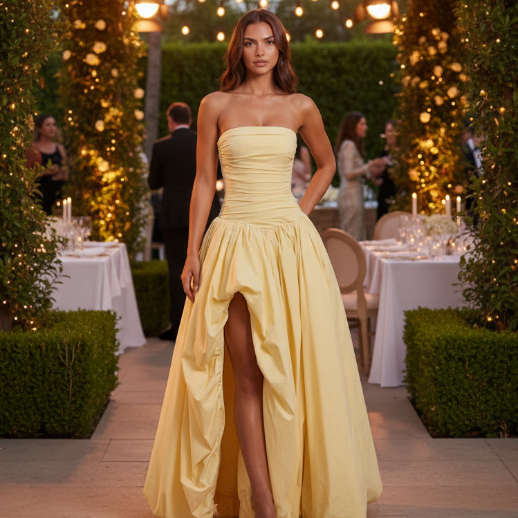 Strapless Maxi Dress