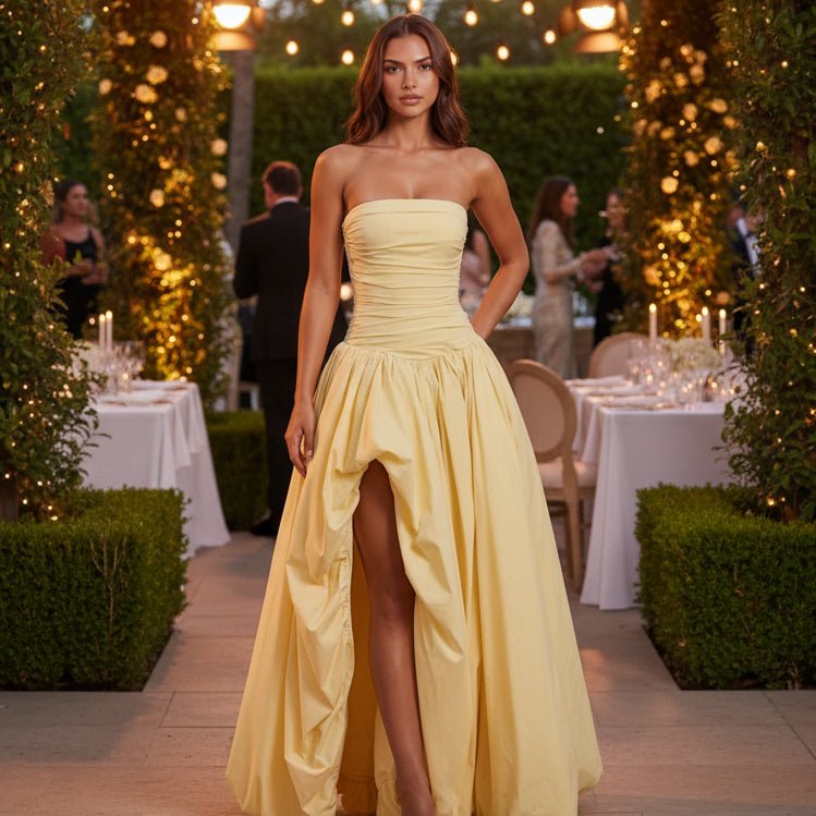 Strapless Maxi Dress