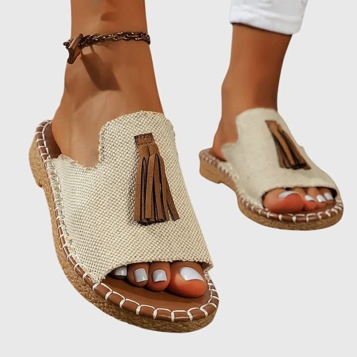 Boho Tassel Comfort Sandals