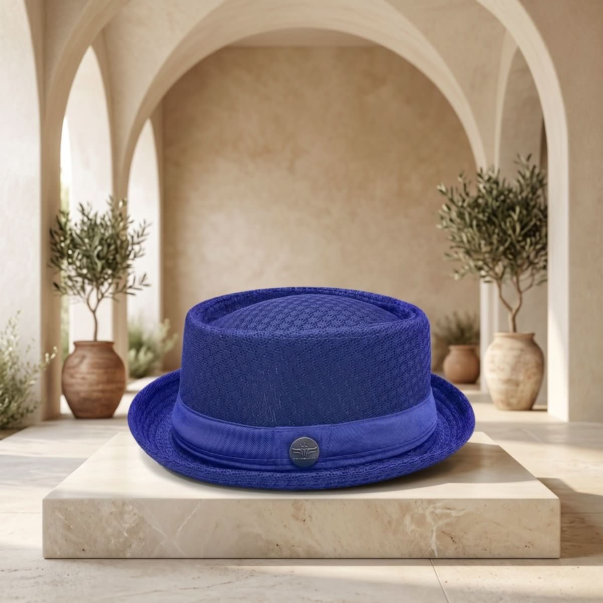 Classic Summer Pork Pie Hat