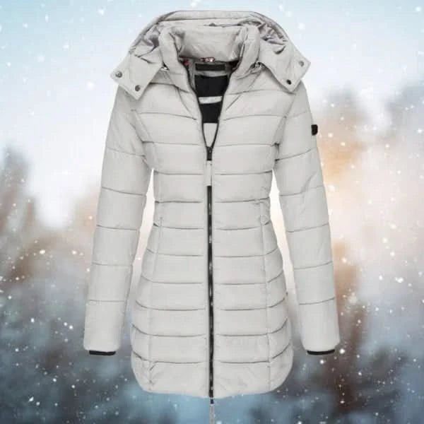 Longline Hooded Puffer Jacket
