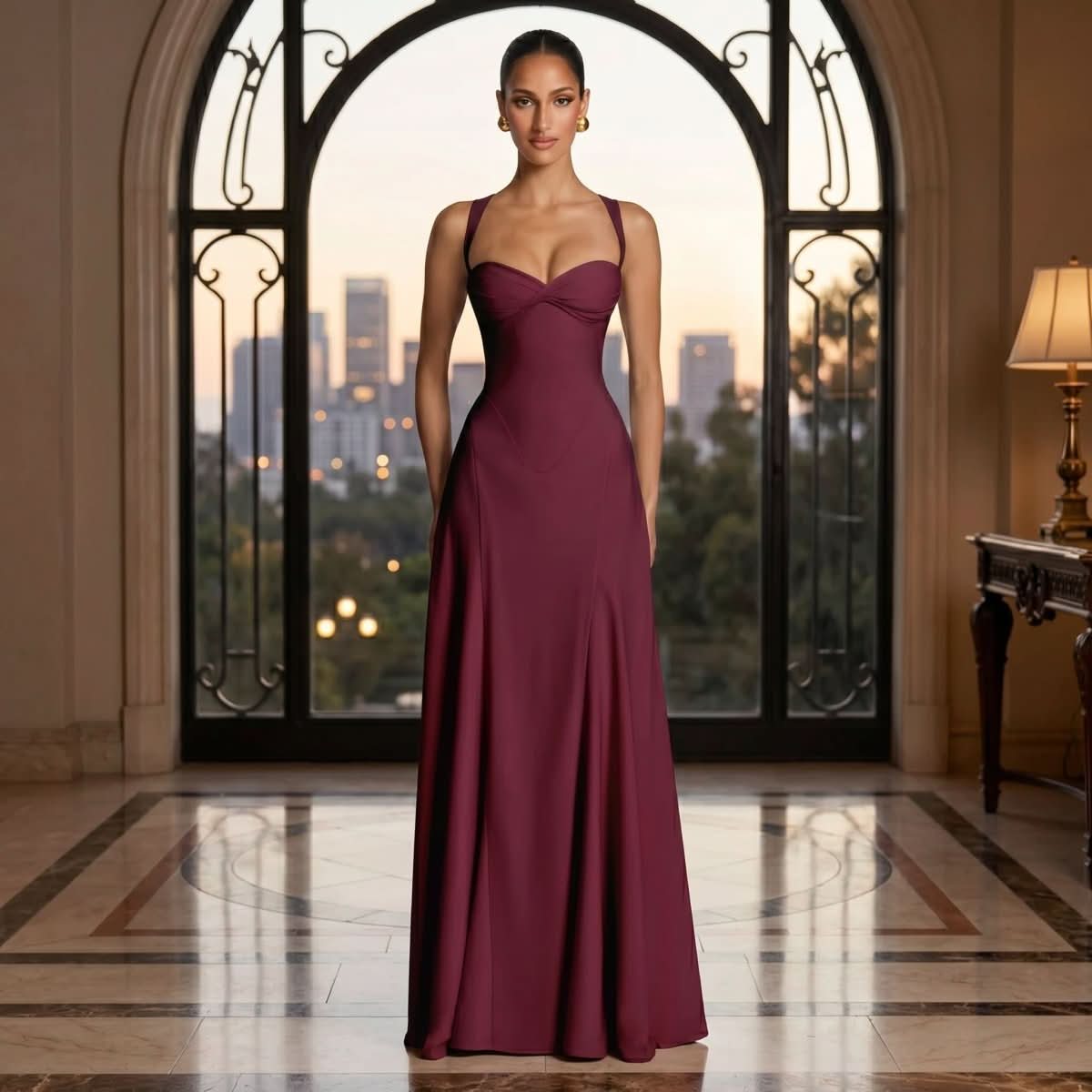 Zeitlos verführerisches Maxikleid für besondere Anlässe