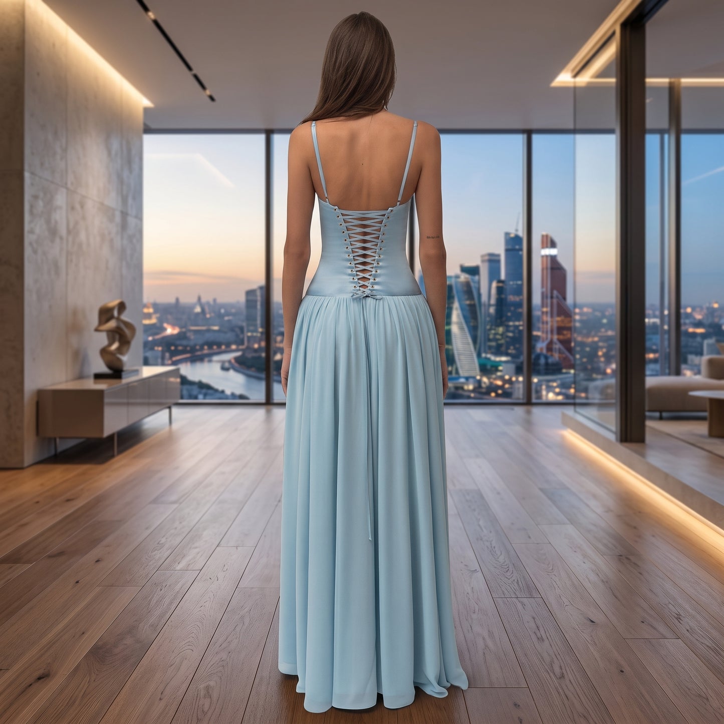 Vestido Maxi para Ocasiones con Encanto Elegante