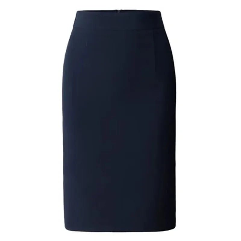 Polished High Waist Pencil Skirt