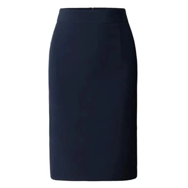 Polished High Waist Pencil Skirt