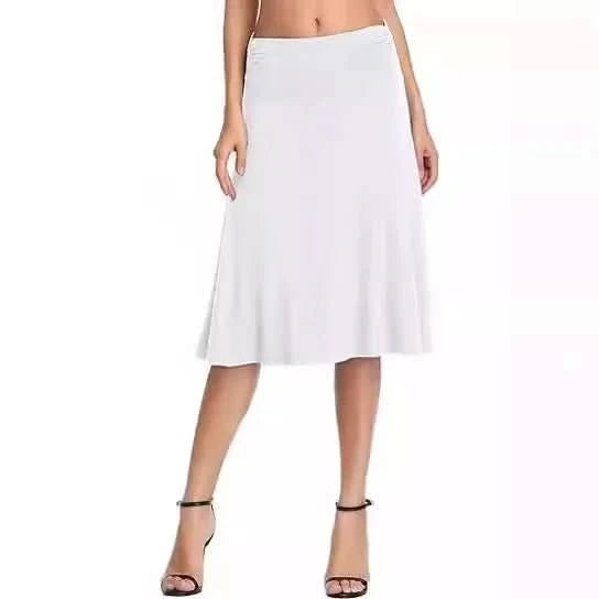 Soft Milk Maxi Skirt