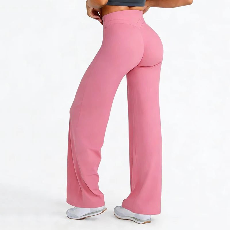 Sculpted Knit Leggings Flared