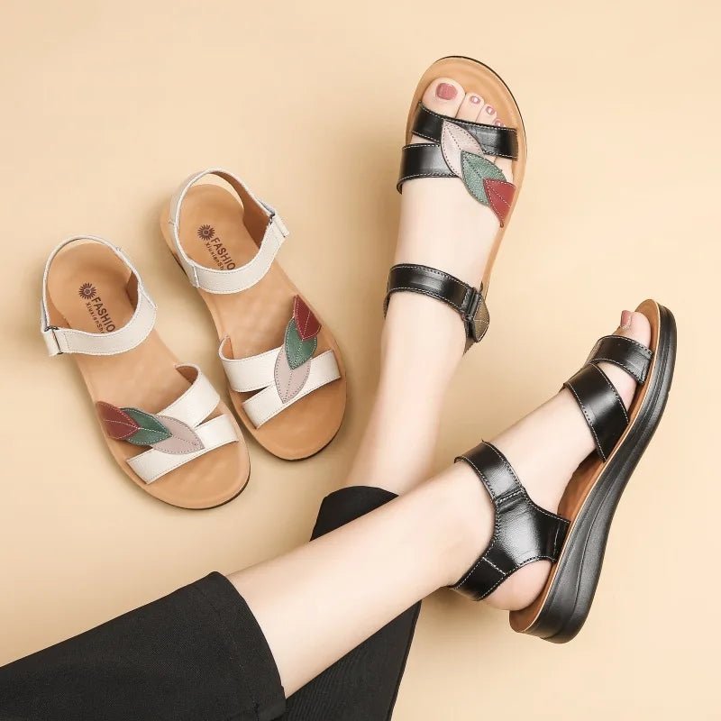 Sandalias ortopédicas de cuña estilo Mary Jane
