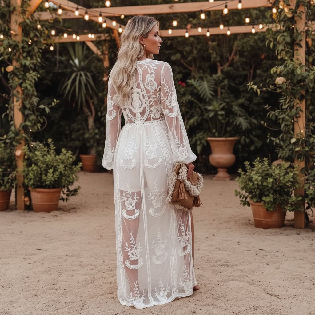 V-Neck Maxi Dress for Summer