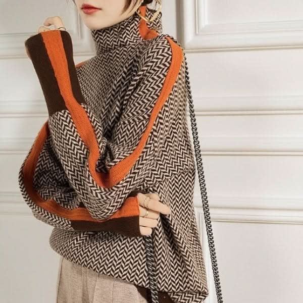 Oversized Turtleneck Sweater