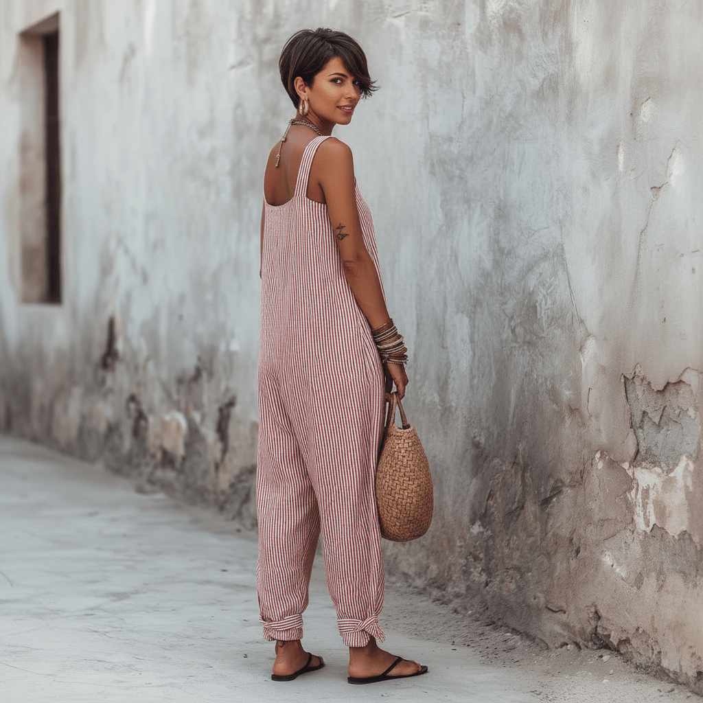 Elegant Boho Summer Jumpsuit