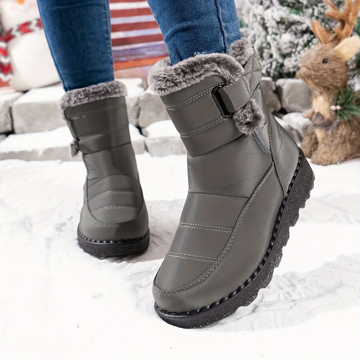Warm Feel Winter Snow Boots
