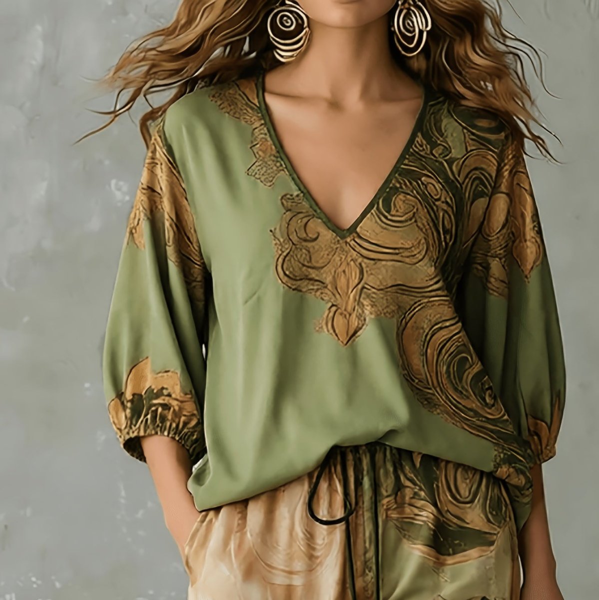 Pocket Cuffed Pants Jumpsuits