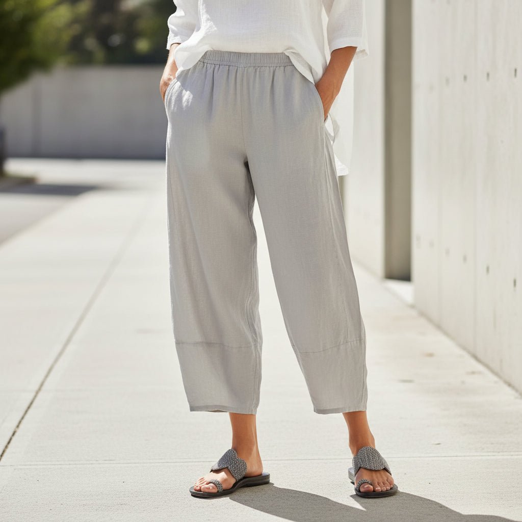 Polished Wide Leg Capri Pants