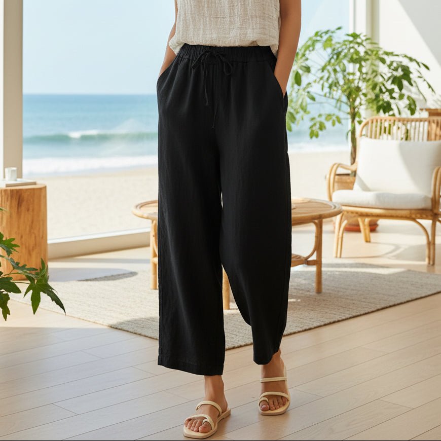 Relaxed Tapered Trousers