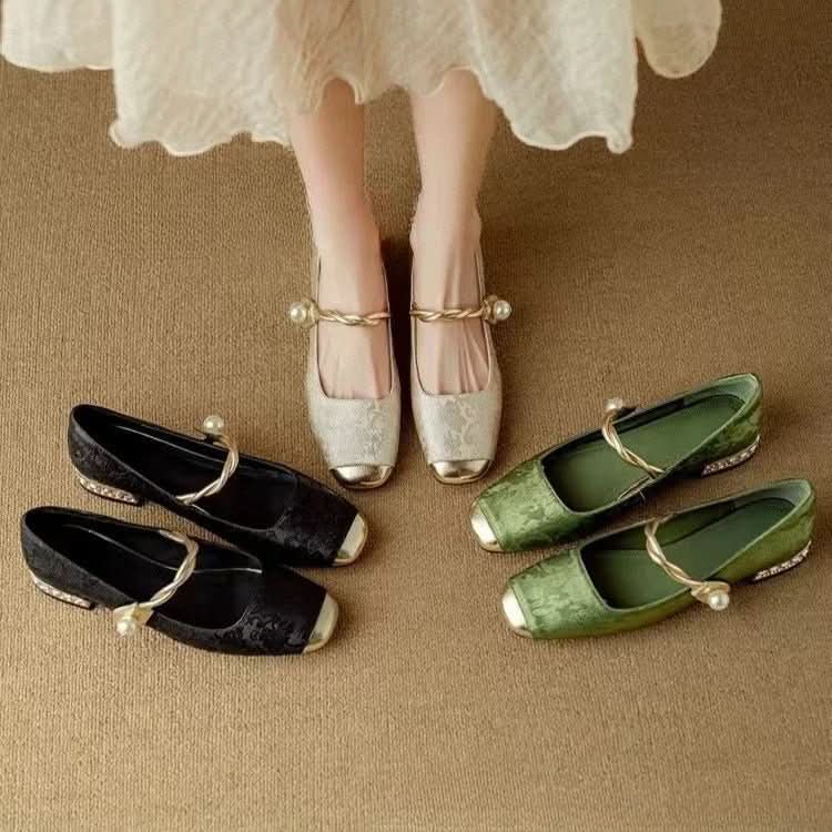 Elegant Strap Vintage Shoes