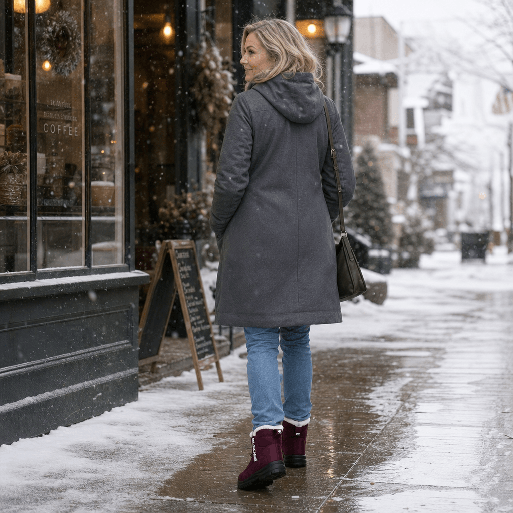 Warm Plush Snow Boots for Cold Weather Adventures