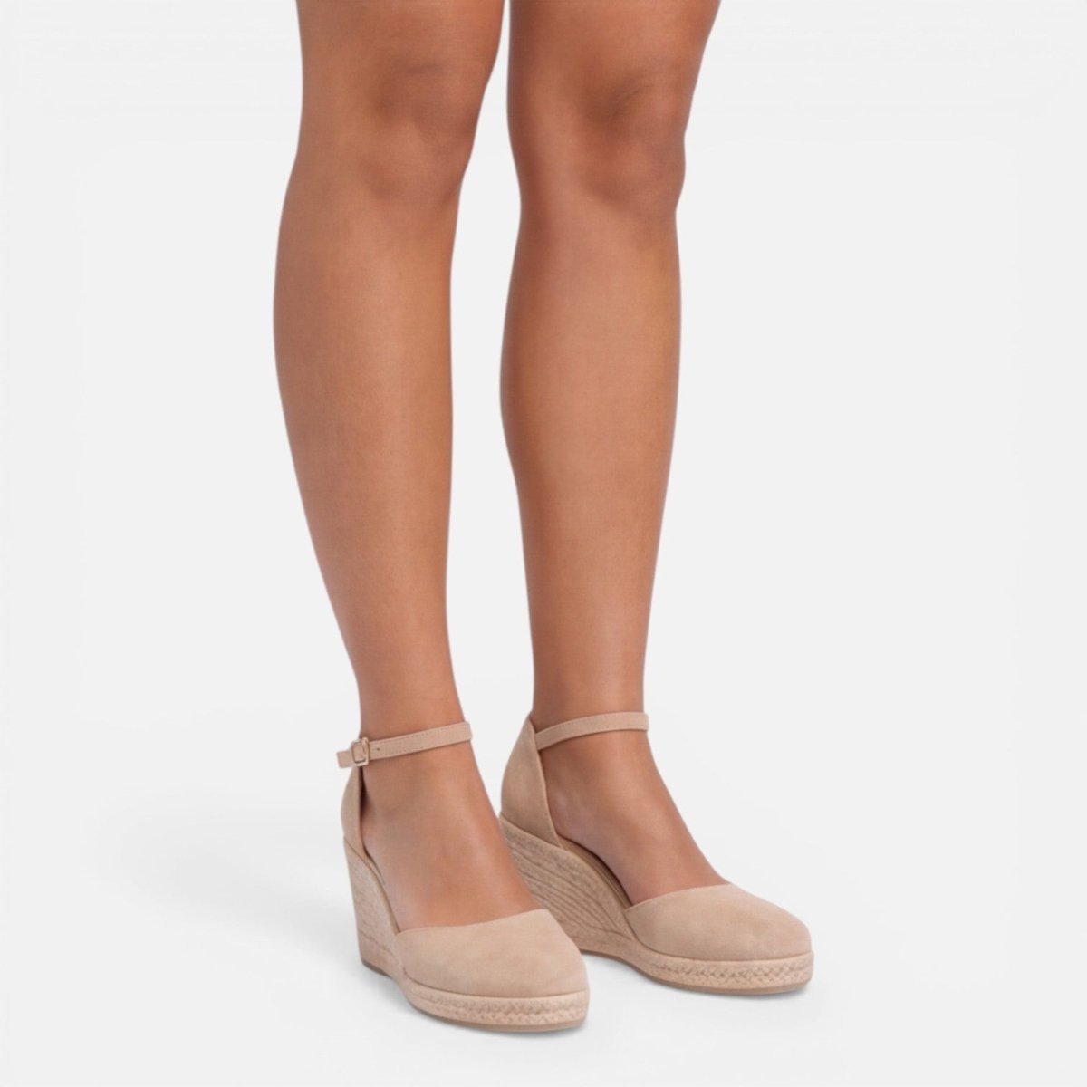 Closed Toe Wedge Sandals