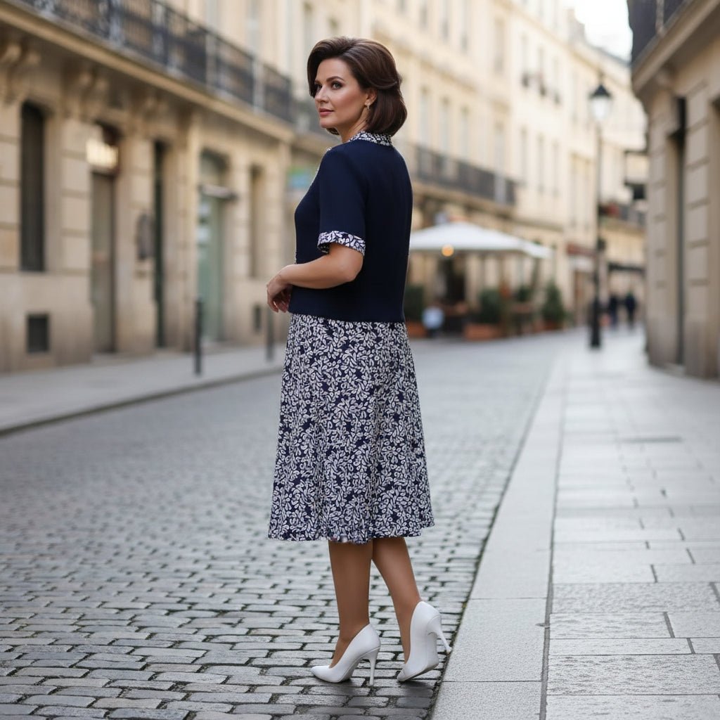 Occasion Ready Floral Midi Dress