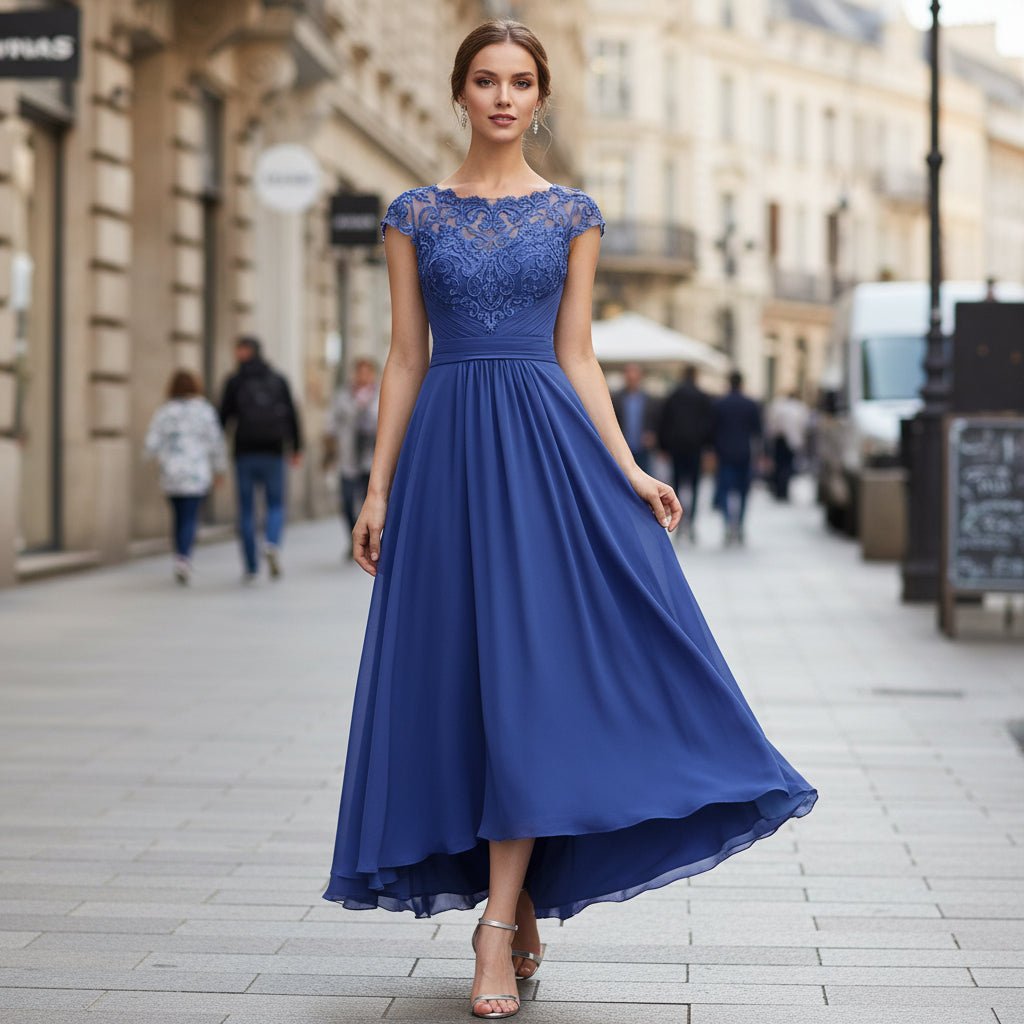 Elegant A-Line Maxi Dress