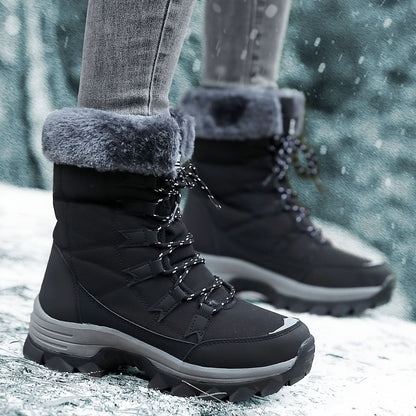 Gefütterte Schneestiefel für Damen