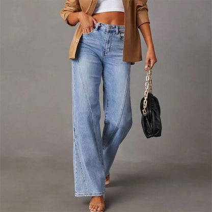 High Waist Wide Leg Jeans