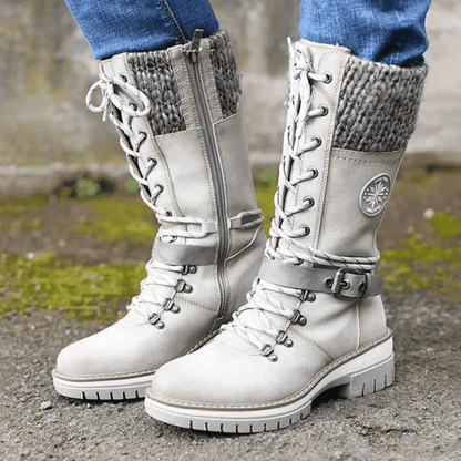 Versatile Lace-Up Winter Boots