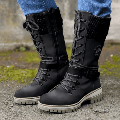 Versatile Lace-Up Winter Boots