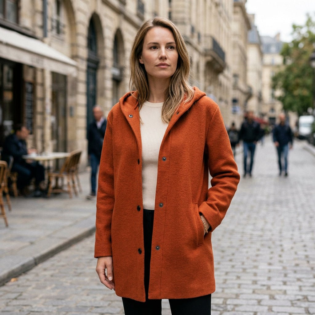 Relaxed Hooded Outerwear for Comfortable Seasonal Wear