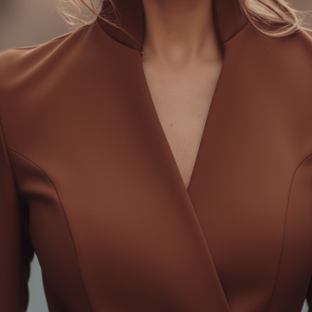 Tailored Belted Midi Dress