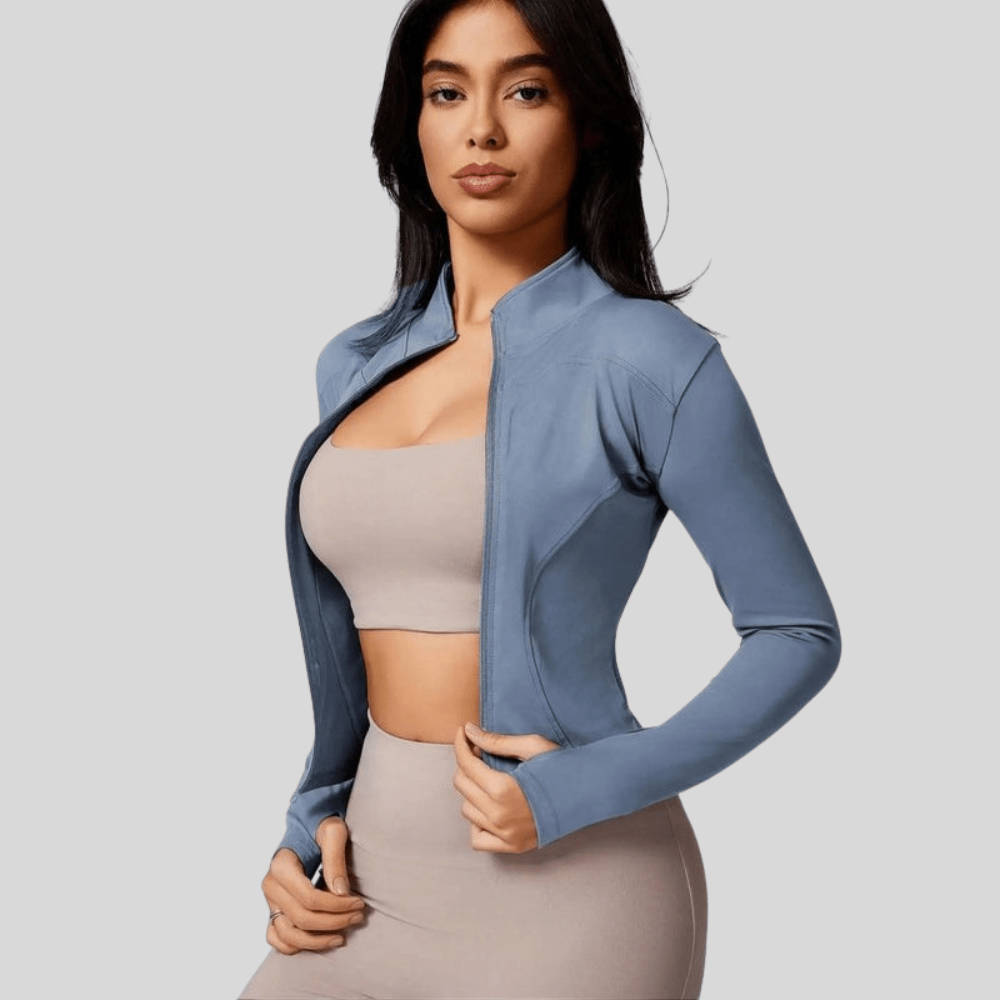 Slim Breathable Full Zip Jacket