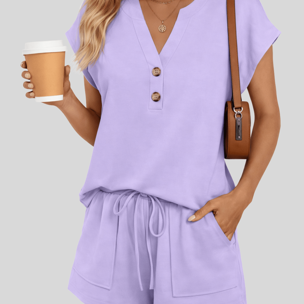 Breathable Summer Two Piece Set