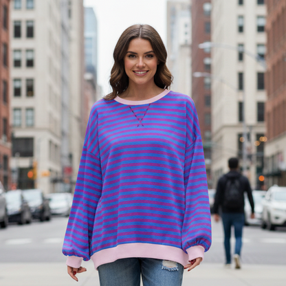 Striped Long Sleeve Top