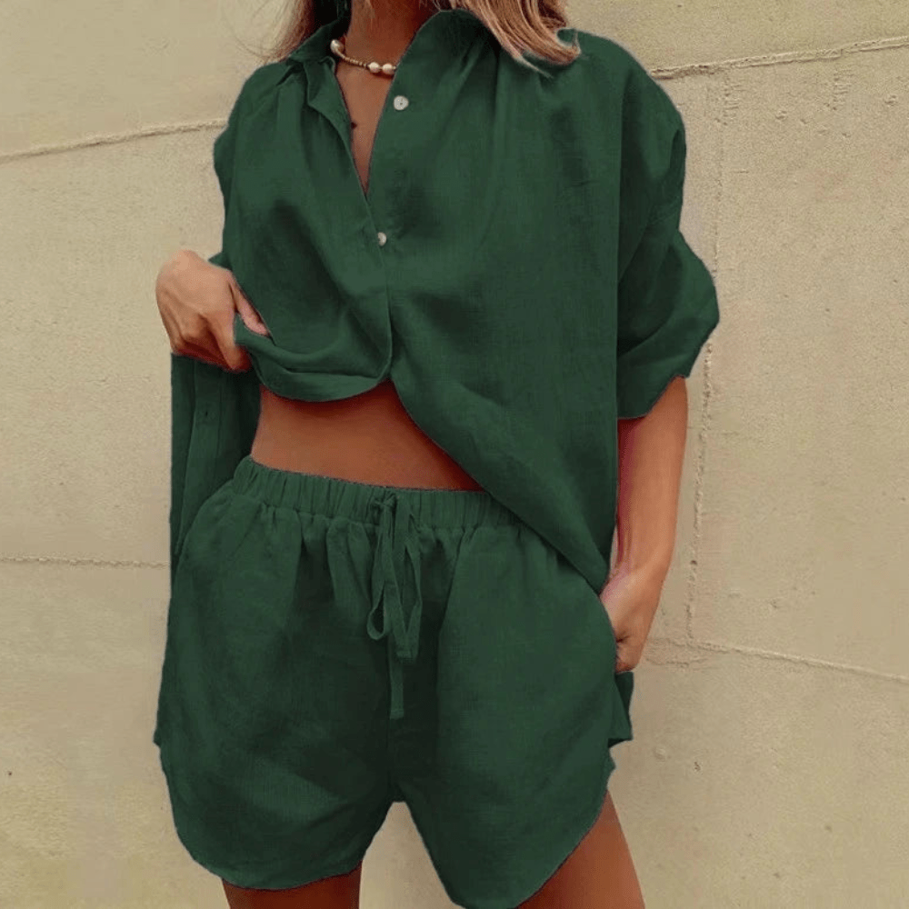 Polished Relaxed Two Piece Set