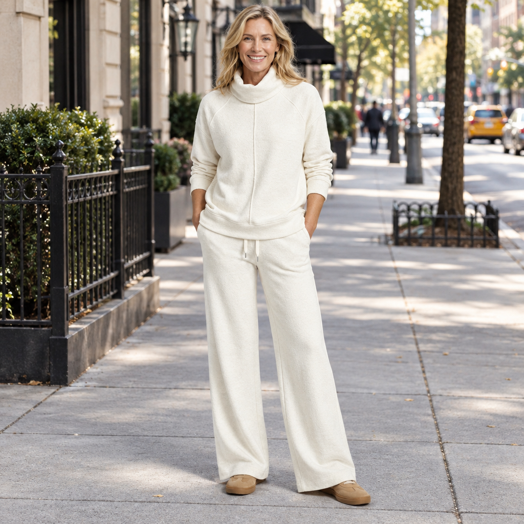 Modern Two-Piece Set for Effortless Commuter Style