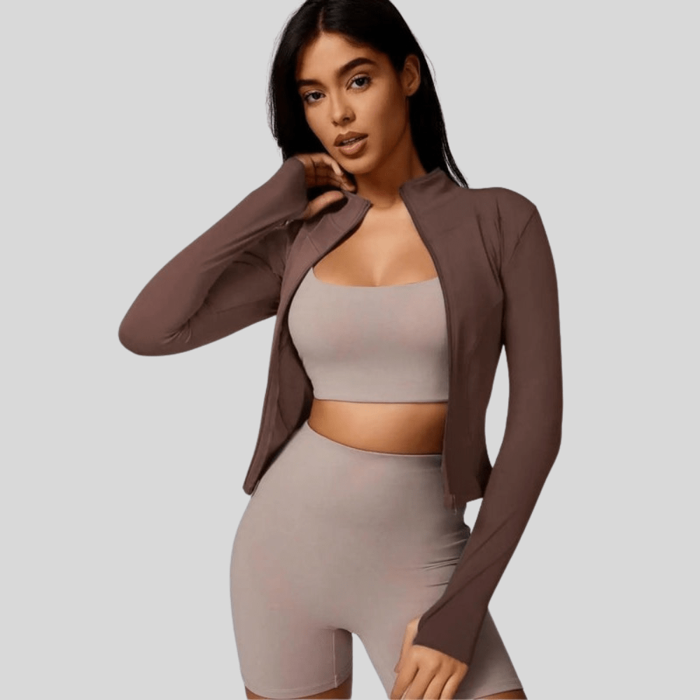 Slim Breathable Full Zip Jacket